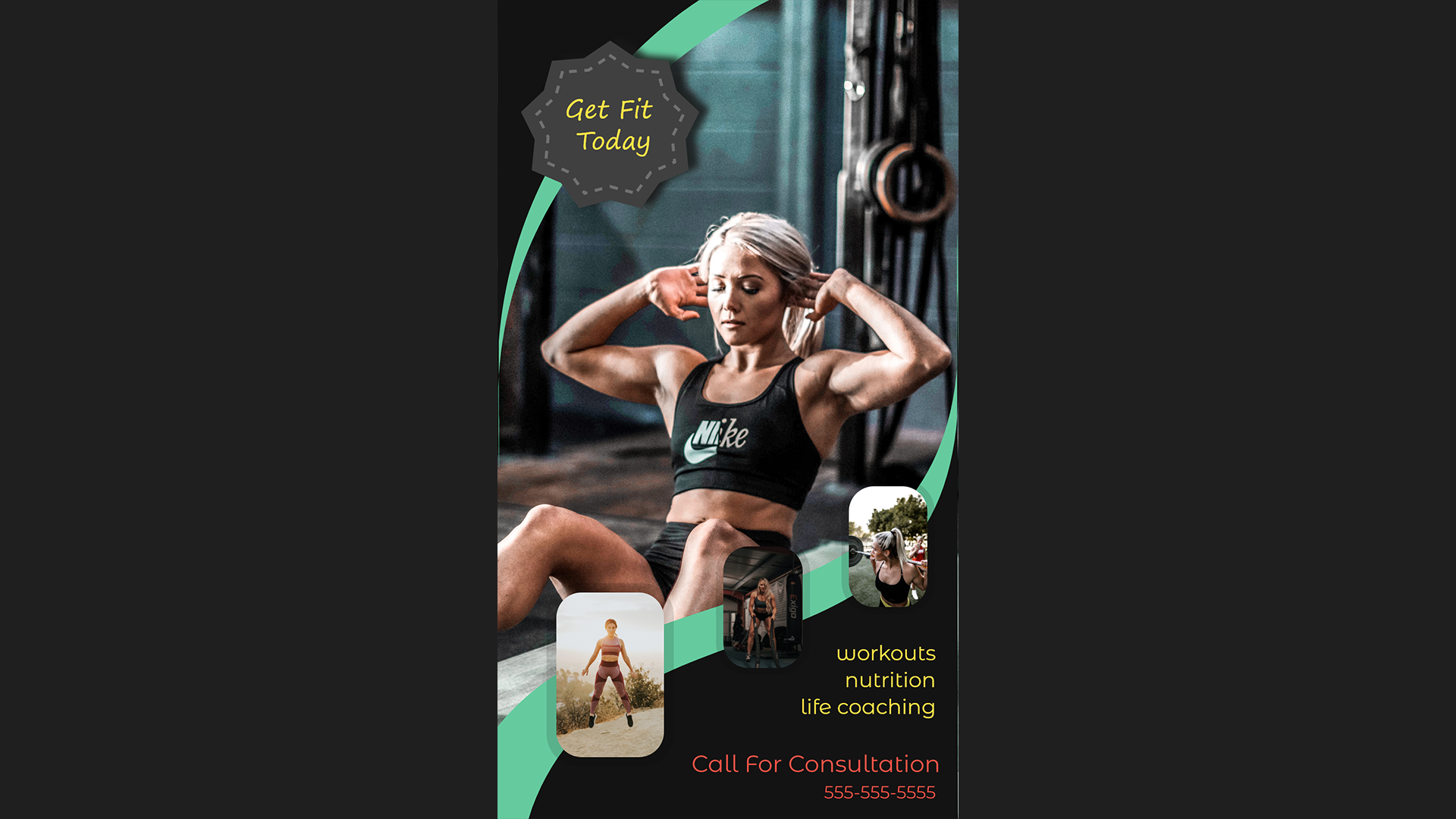 fitness flyer